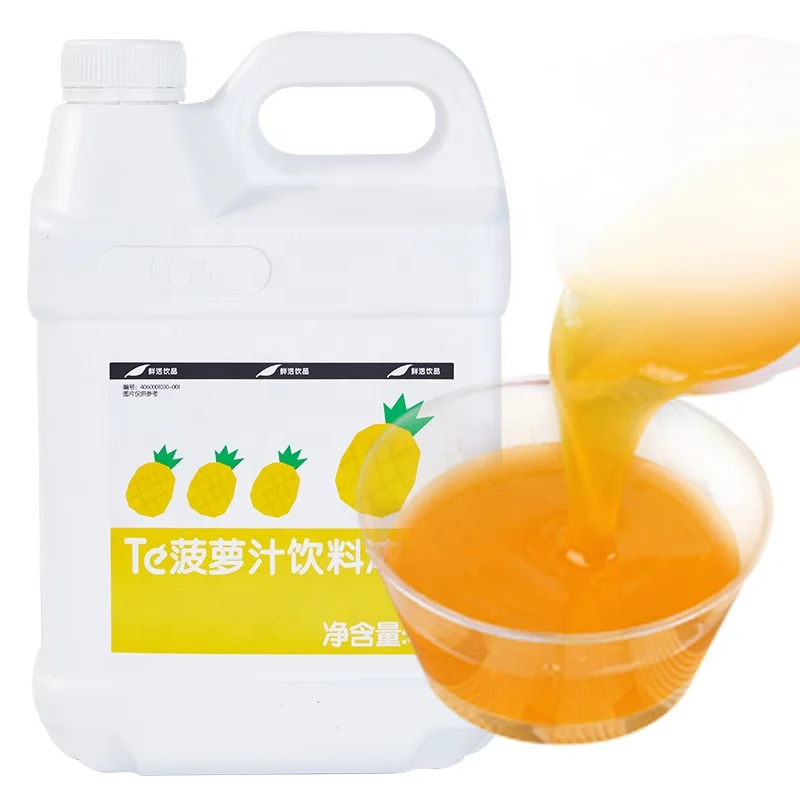 3 кг Xianhuo оптовая продажа ананас фруктовый сок концентрат для напитков