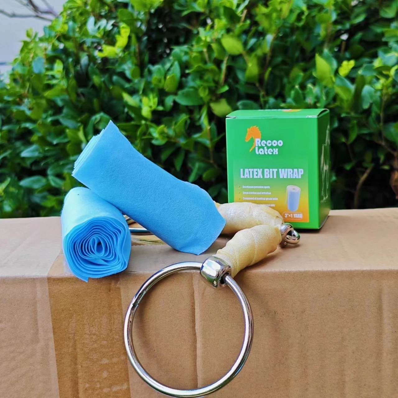 Best New Products Of 2024 Sealtex Like Equine Bit Wrap Pure Natural Latex Bandage for Equine Bit and Mouth Care
