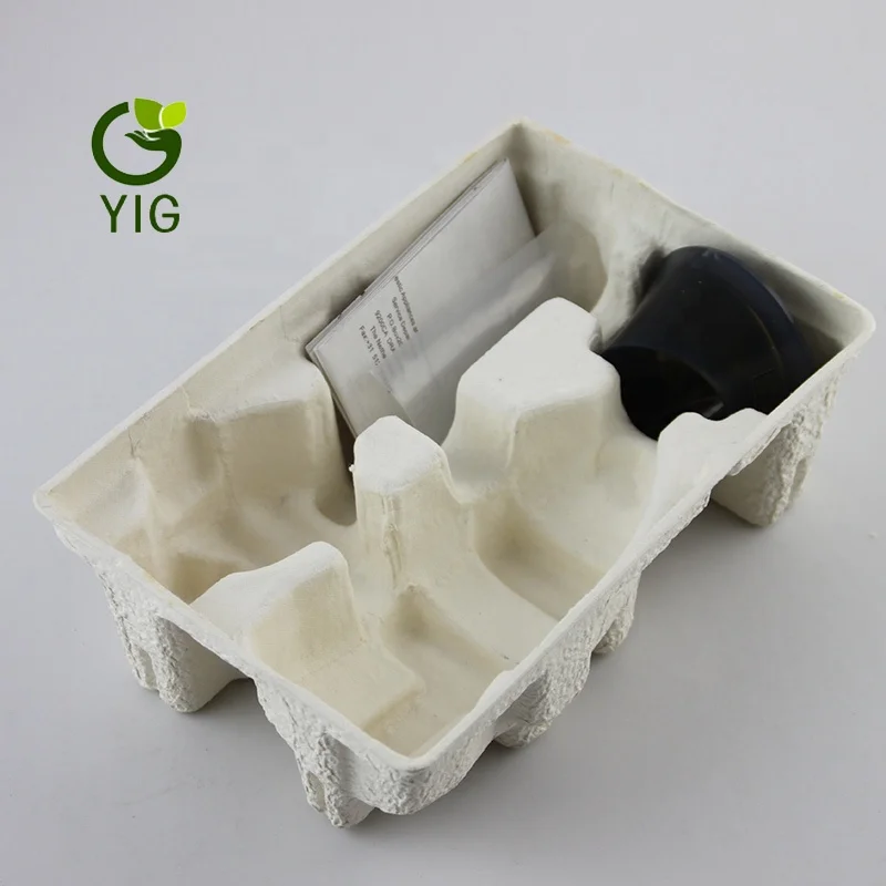 
Disposable Molded Paper Pulp brand packaging 