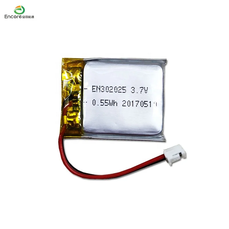 302025 150mah 3.7v Lipo Li-Ion Battery Cells lipo Lithium