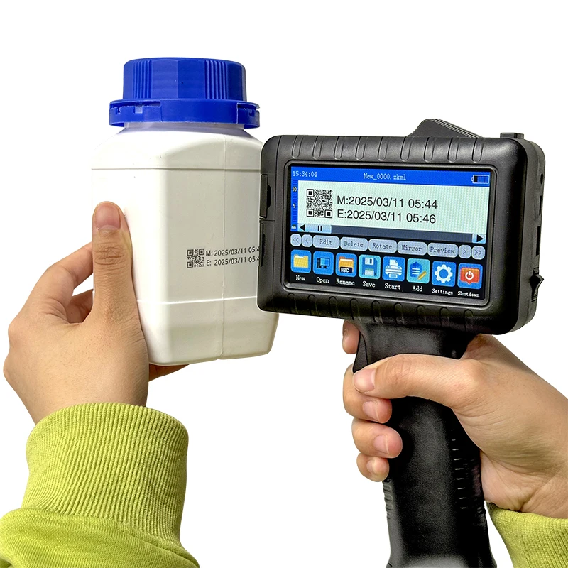 Faith Inkjet label printer portable handheld thermal inkjet printer portable batch code date coding machine