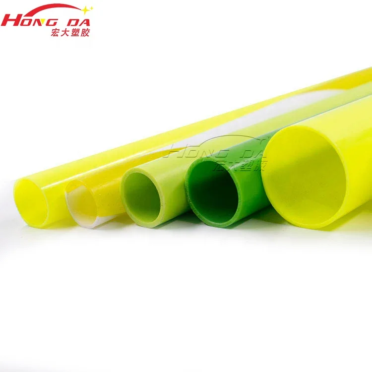 wholesale customized colorful plastic round ABS PP tubes PVC toy tubes pp pe pc round pipes for building