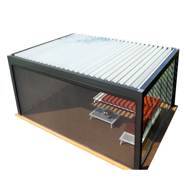 Современные наружные водонепроницаемые садовые арки arbours, алюминиевая беседка, жалюзи, беседка