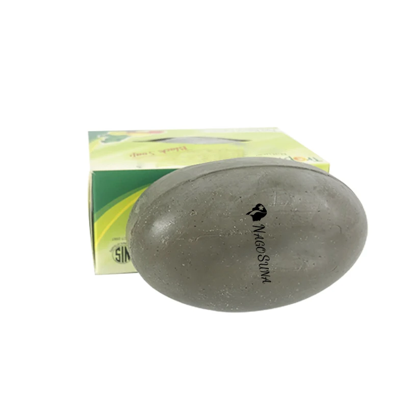 Tropical Naturals Beauty Skin Care Basic Cleaning Whitening Moisturizing Dudu-Osun African Black Soap 150g