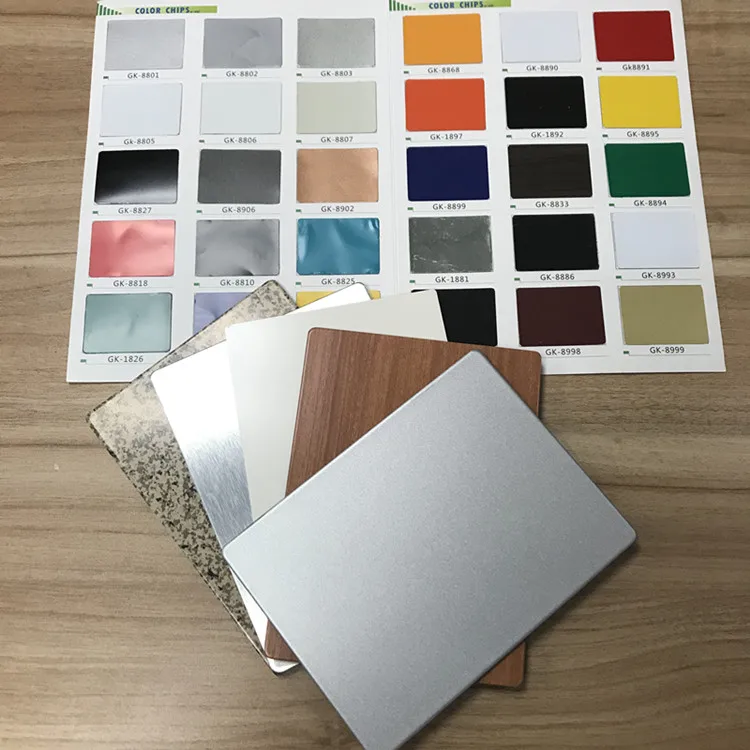 Wholesale cheap price aluminum composite panel ACP/ACM 2-6mm lowest price for wall cladding advertising sign board