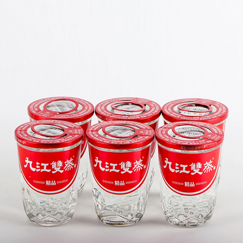 
156 ML*6 White Wine Good Tasting Hard Liquor Mini Glass Bottle Liquor Cheap Wholesale Liquor Manufacturer 