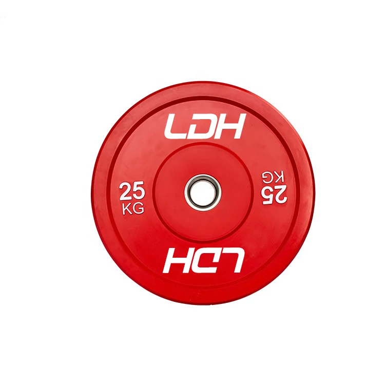  LDH Фитнес Тяжелая лифтинг oem бампер пластина кг Пользовательский