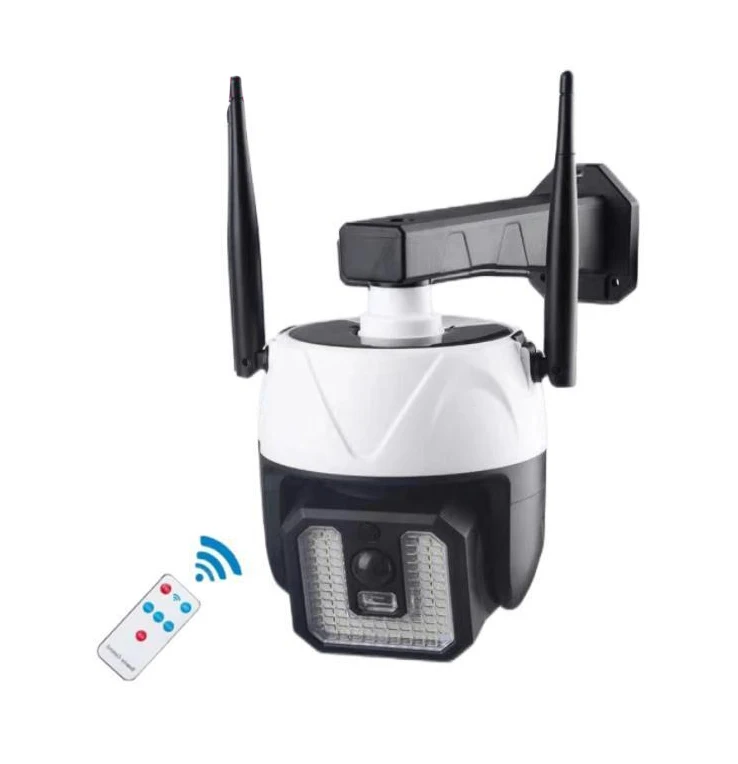 CCTV Led Solar Light Simulation Monitoring Camera Solar Human Body Induction Courtyard Lamp Street Lamp Spotlight Garden Lamp