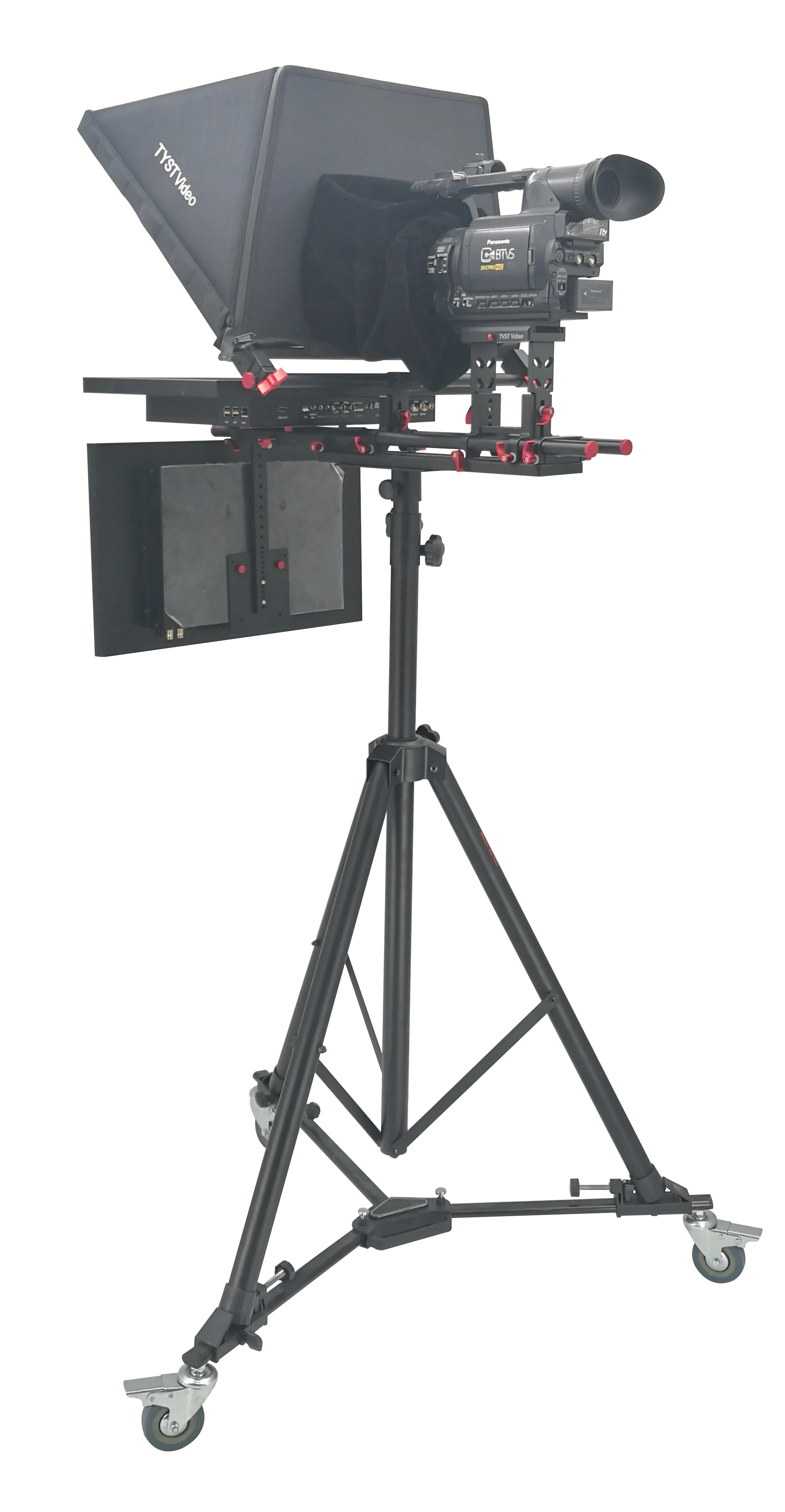 TYSTVideo Factory Direct Supply Stand Teleprompter for News Broadcast Entertainment Shows