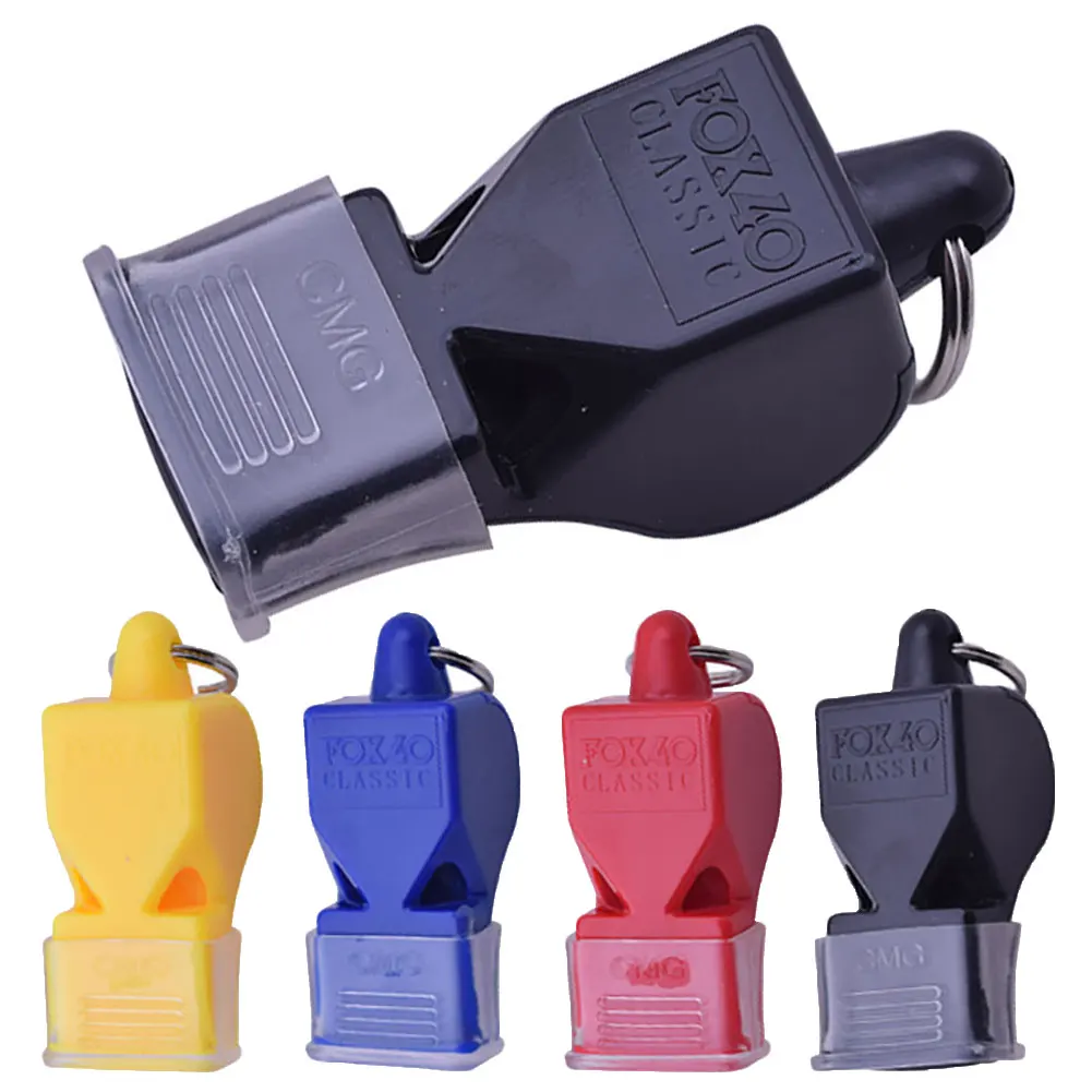 Athletic Training Soccer Game Coach Whistle Referee Whistle with CMG and Lanyard Cheerleader Whistle