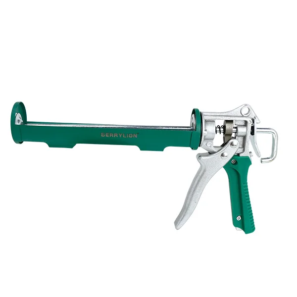 Berrylion Steel Heavy Duty Rotating  Caulking Gun Glass Glue Guns Glue Seals for Doors and Windows pistola de calafateo
