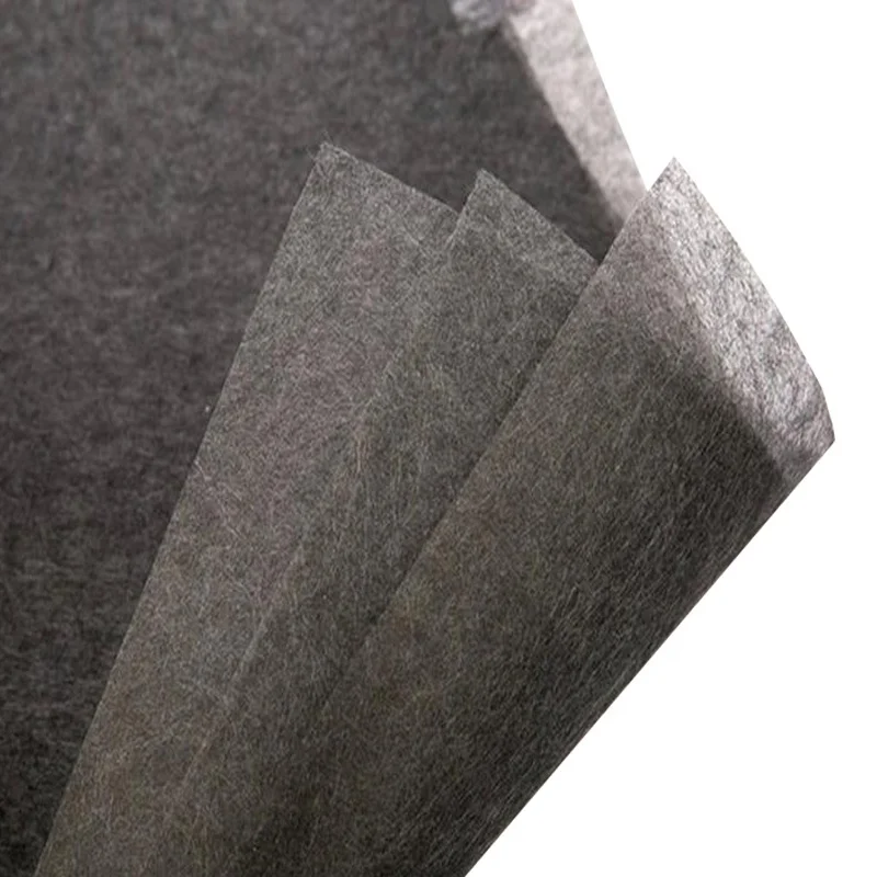 Factory wholesale corrosion resistance carbon fiber tissue mat 5g 8g 10g 30g 50g 60g black carbon fiber surface tissue veil