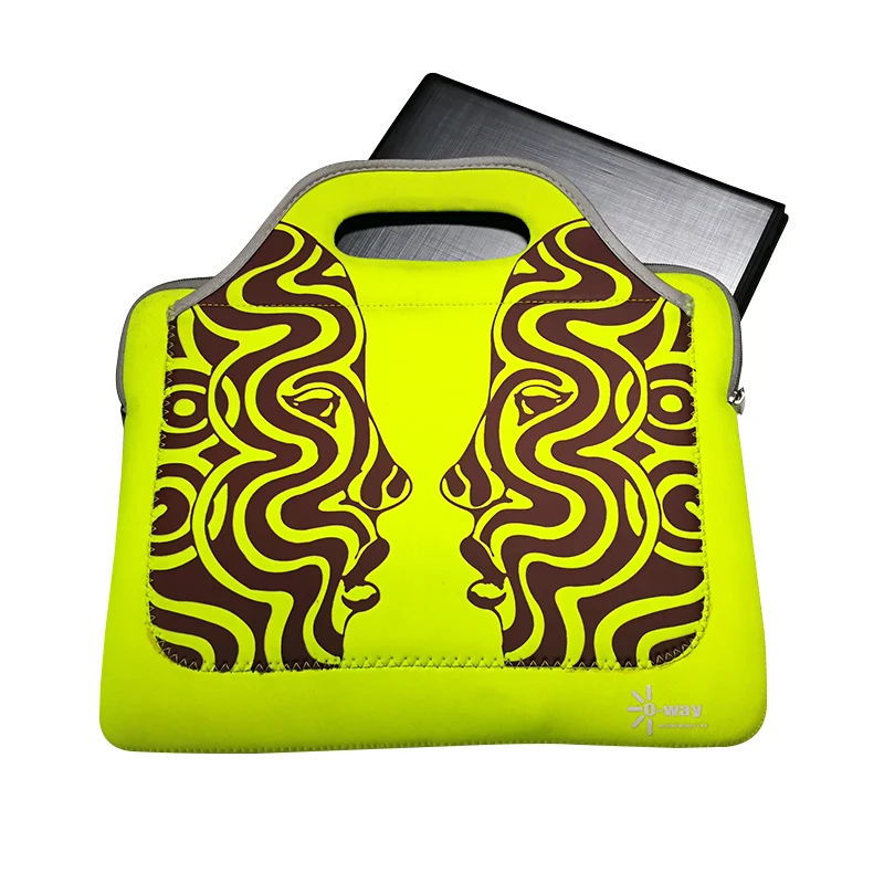 Factory price business waterproof zipper neoprene laptop liner bag sleeve