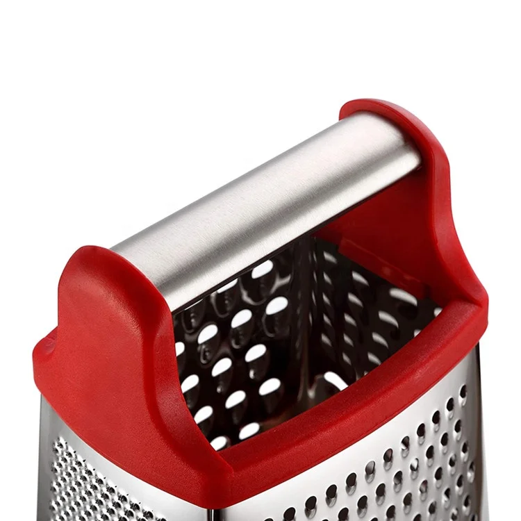 10 Inch Stainless Steel Sharp Blades 4 Sides Easy Kitchen Food Grater For Super Markets