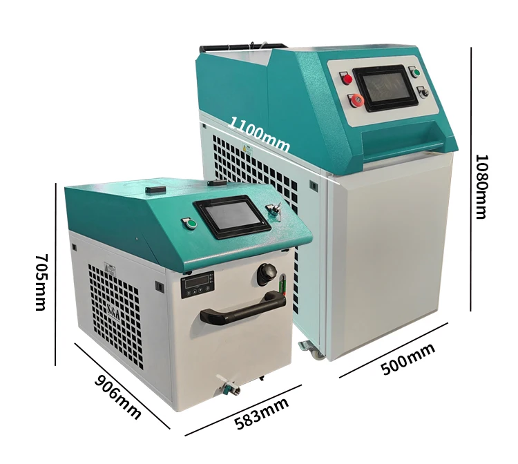 mould repering platform manual handle fibre laser beam welding cutting and cleaning machine 3000w for battery cells
