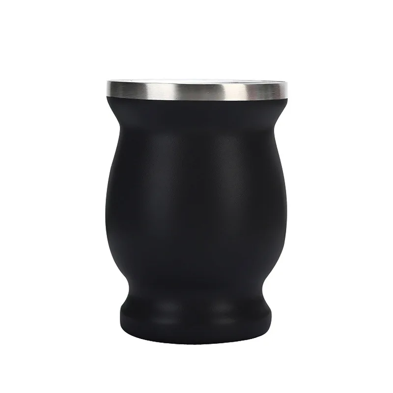 Argentina  Mate Tea Cup Double Wall Insulated Especially For Tea Healthy Drinkware Stainless Steel Coffee Mug