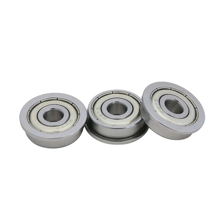 Gcr15 Mini Flange Bearing F627 ZZ RS 2RS Z 2Z Printer Electronic Lock Miniature Flange Ball Bearing