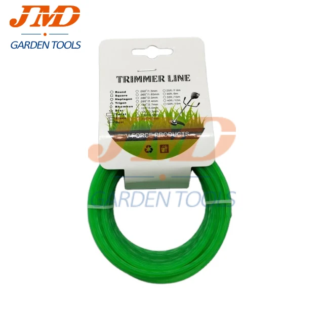 Garden tools Weed Eater Wacker Lawn Mower Grass Trimmer Brush Cutter parts 2.4 x 15m Nylon Trimmer Line