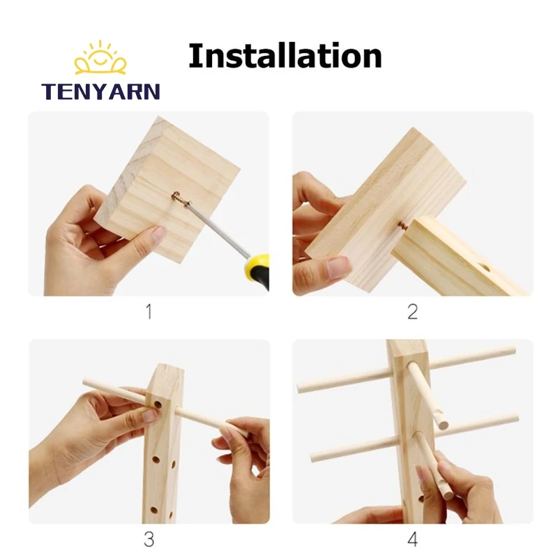 Деревянный стеллаж для очков Tenyarn, бамбуковый стеллаж для солнечных очков, розничная продажа