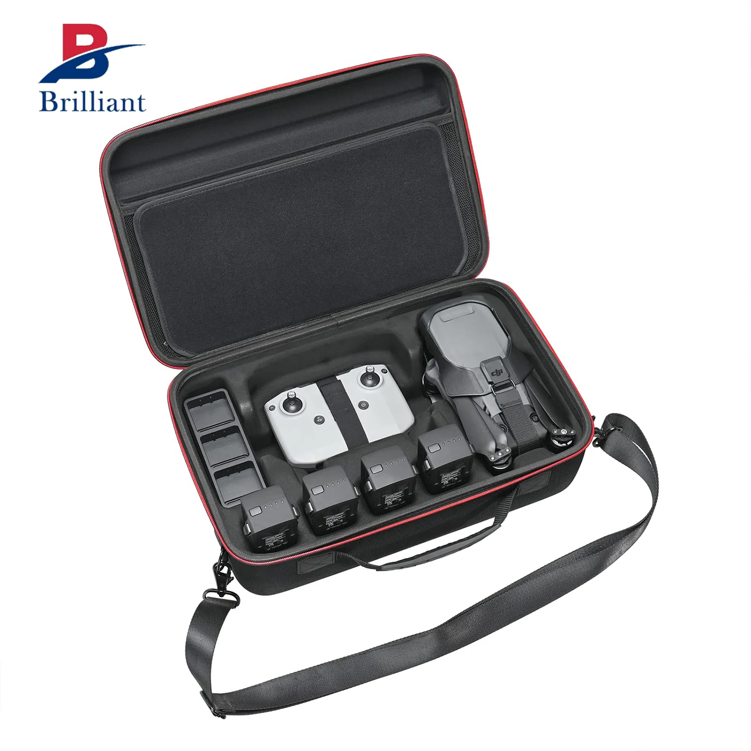 Brilliant Custom Travel Carrying Case for DJI Mavic 3 Classic Portable Eva Hard Shell Storage Case for Drone Controller