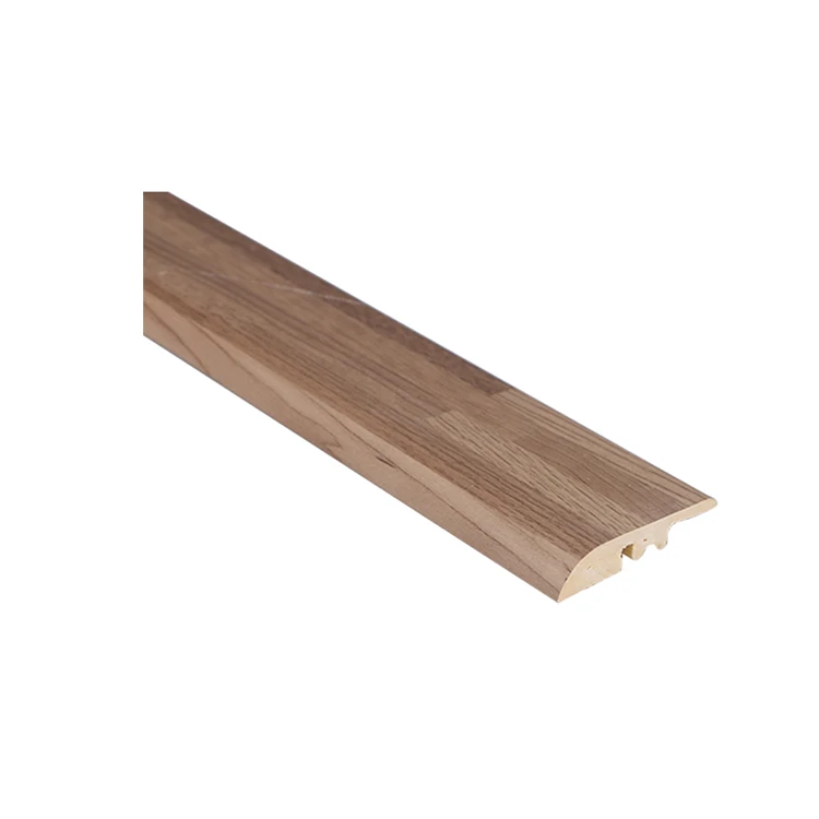 China WPC Plastic Decorative Reducer Baseboard Moulding