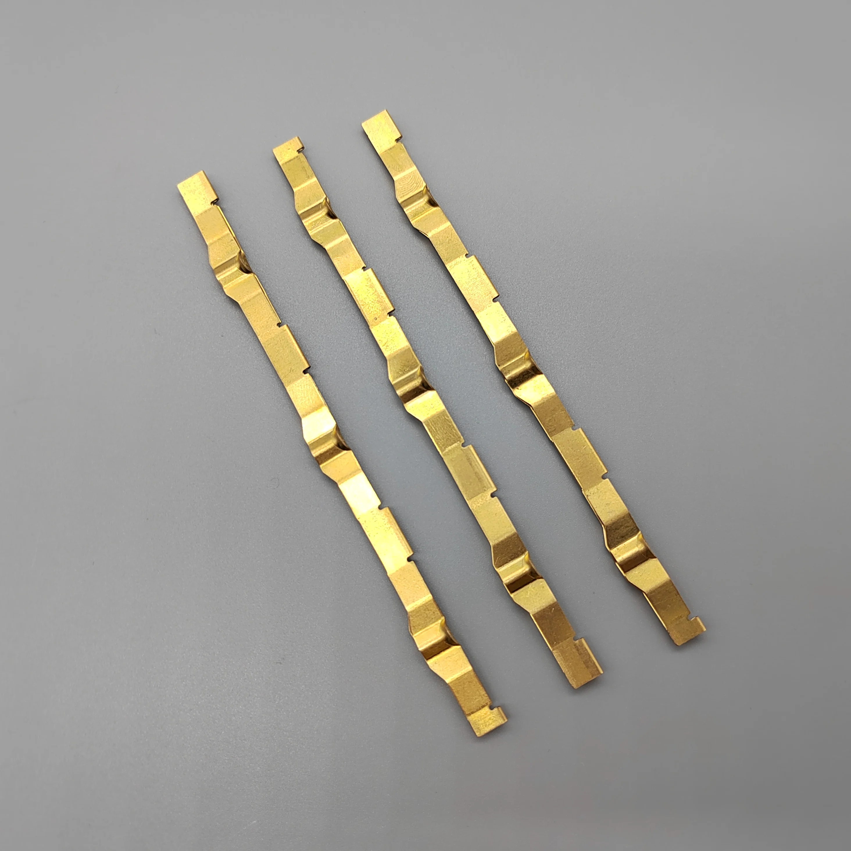 Russian Customized 3/4/5 Ways Extension Socket Electric Stamping Part Accessories Brass Stamping Power Strip Brass Part