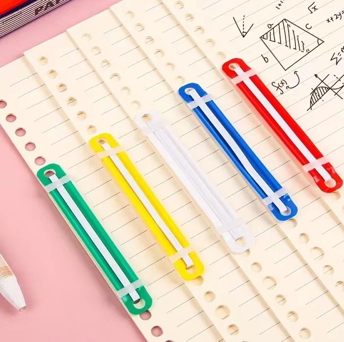 Factory best-selling color plastic paper fasteners folder clips accessories and binding clips