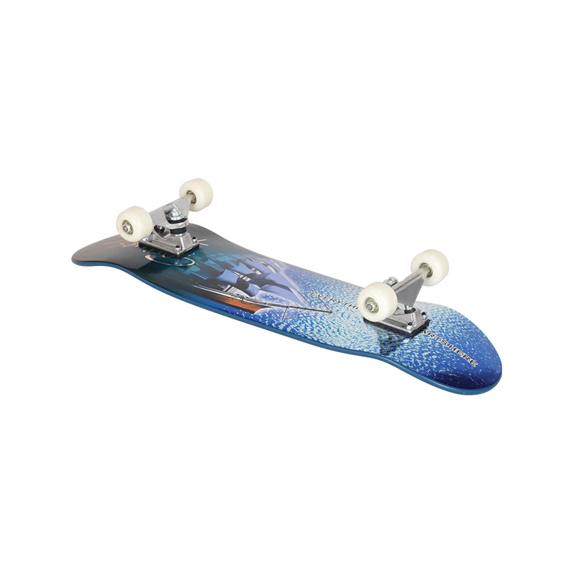 28' In-Molding Adult Skateboard with Aluminium Frame 28' Plastic Skateboard with Color Selection