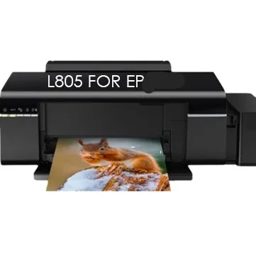 Hot sale six color L805 PVC ID CARD WIFI inkjet printer A4 Model Desktop transfer id card UV sublimation printer EPSON L805