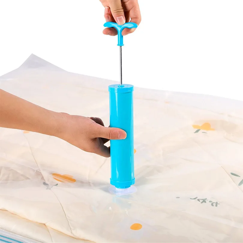 Vacuum Compressed Storage Bags for Clothes no  Air Pump Vacuum Compression Clothes Storage Bag