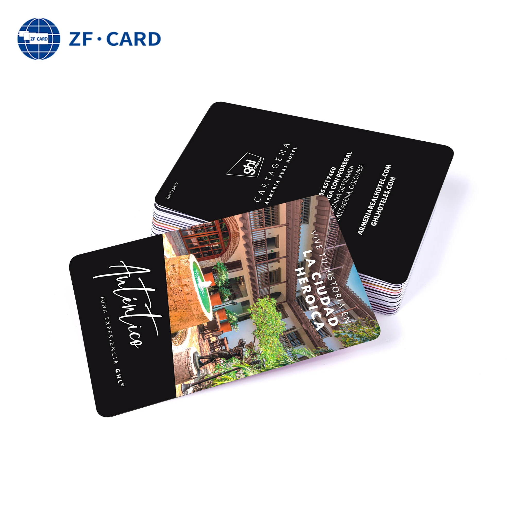 Eencryption T5577 Glossy PVC Card Rfid Hi-co Magnetic Stripe Hotel Key Card