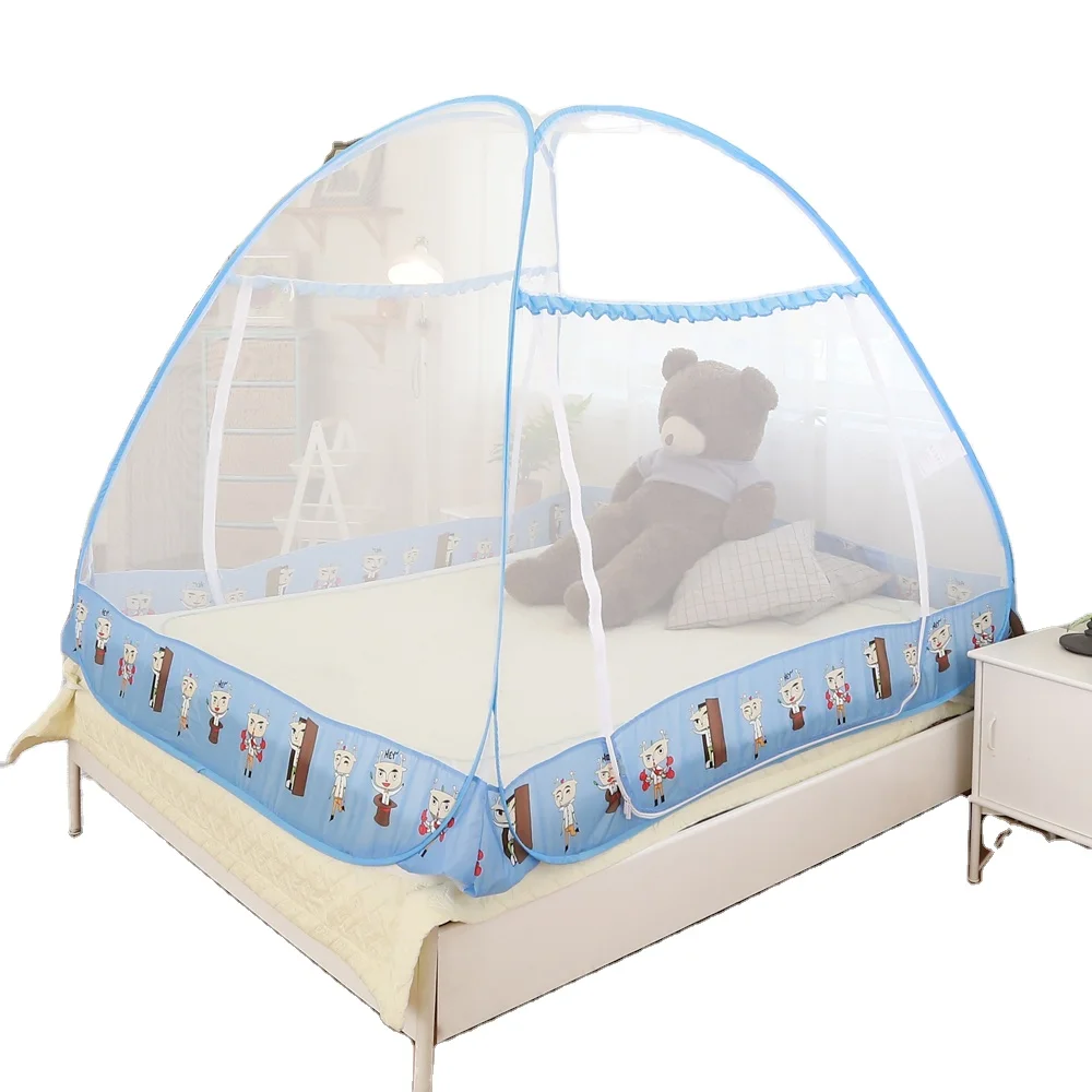 foldable mosquito net tent pop-up  single double bed net