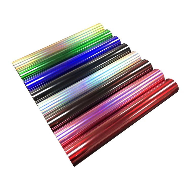 DETU The Best Quality Wholesale Holographic Heat Transfer Vinyl Film