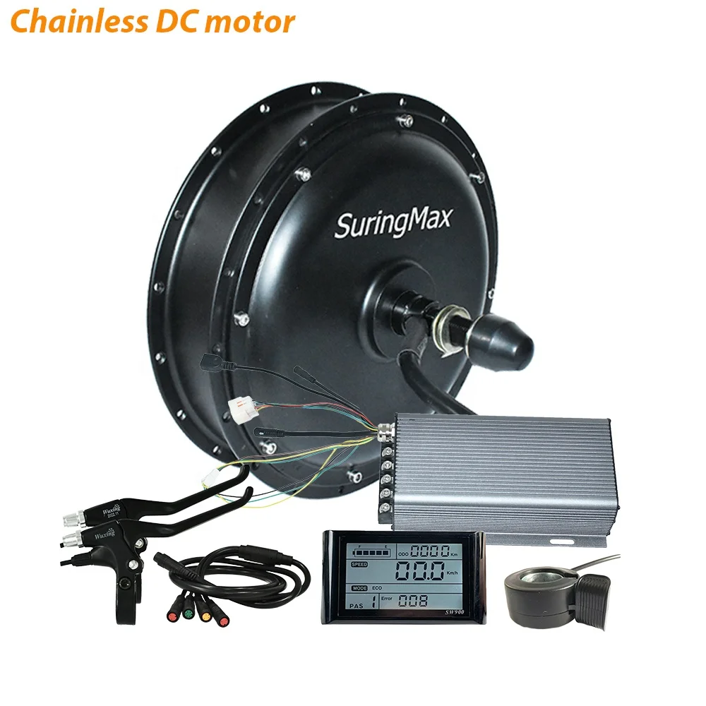 Chainless motorbike electric motorcycle motor kit e bike conversion 72v 5000w racing converter kit