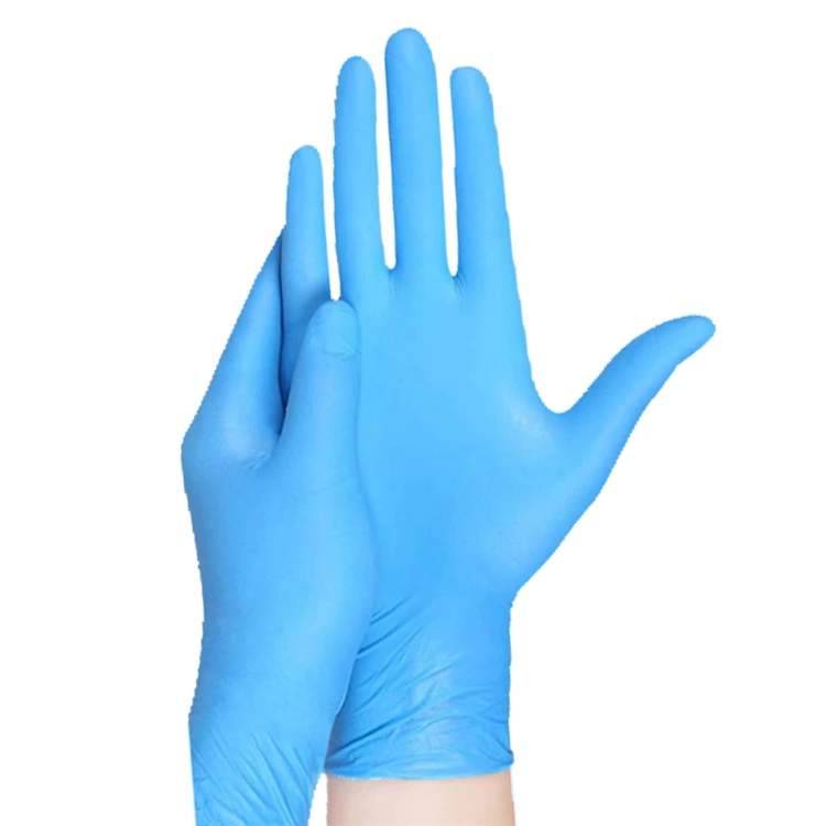 Factory Wholesale Custom Blended Nitril Gloves 100 Box Nitrile Examination Gloves