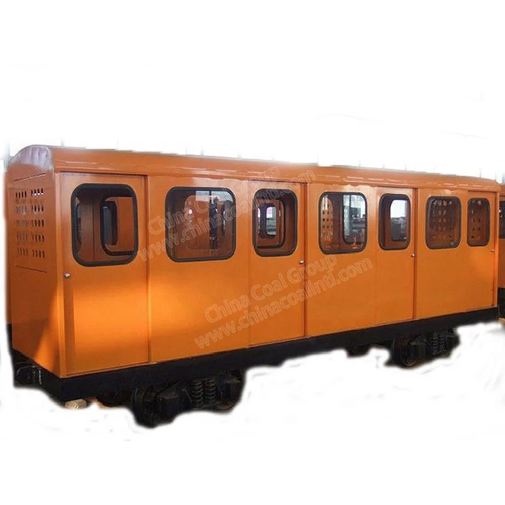 PRC12-6 PRC18-9 Underground Personnel Carrier Coal Mining Man Transporter Dolly Cart Passenger Car