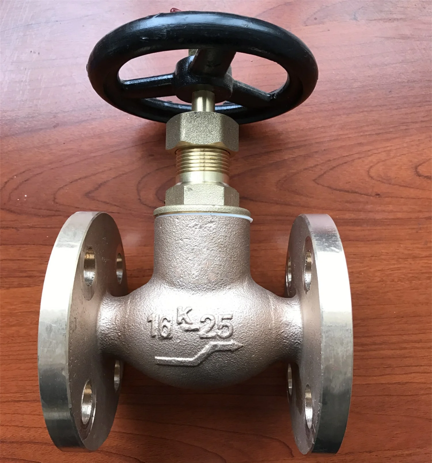 Бронзовый Морской стопорный клапан JIS F7303 шаровой