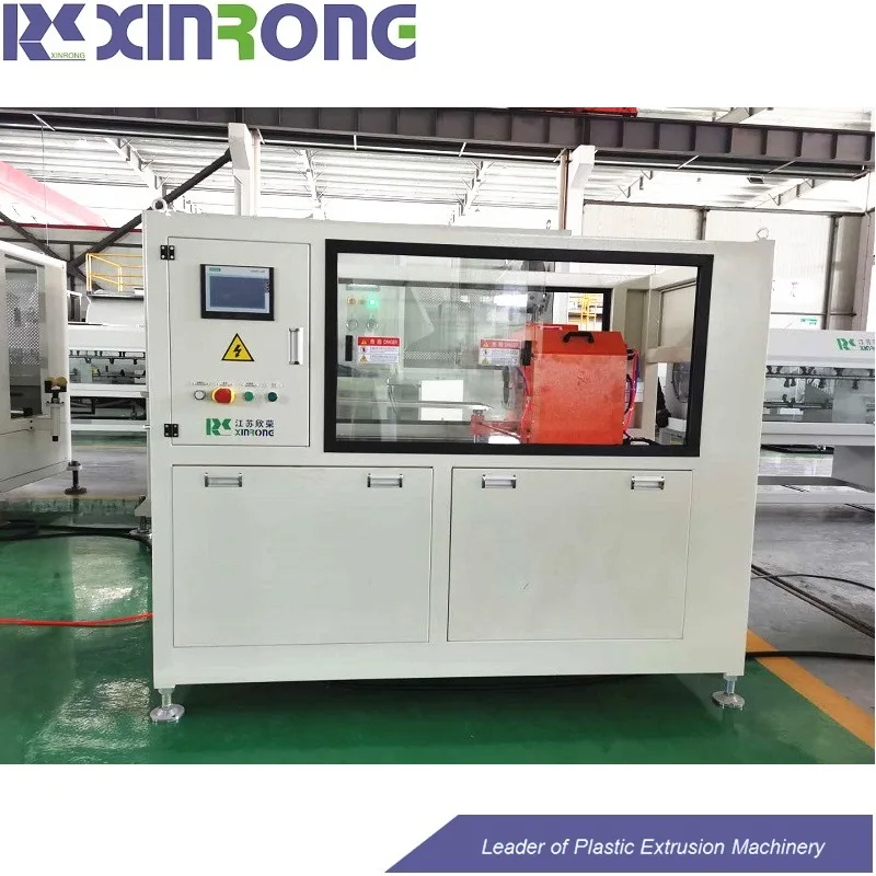 Xinrongplas plastic pipe extrusion equipment HDPE PE pipe production line from manufacturer with best price