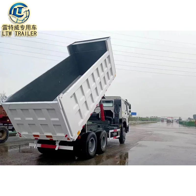 China Sino howo 10 Wheeler RHD LHD 40tons Second Hand heavy duty 6x4 Used Howo Tipper  Trailer Dump Truck In South Africa
