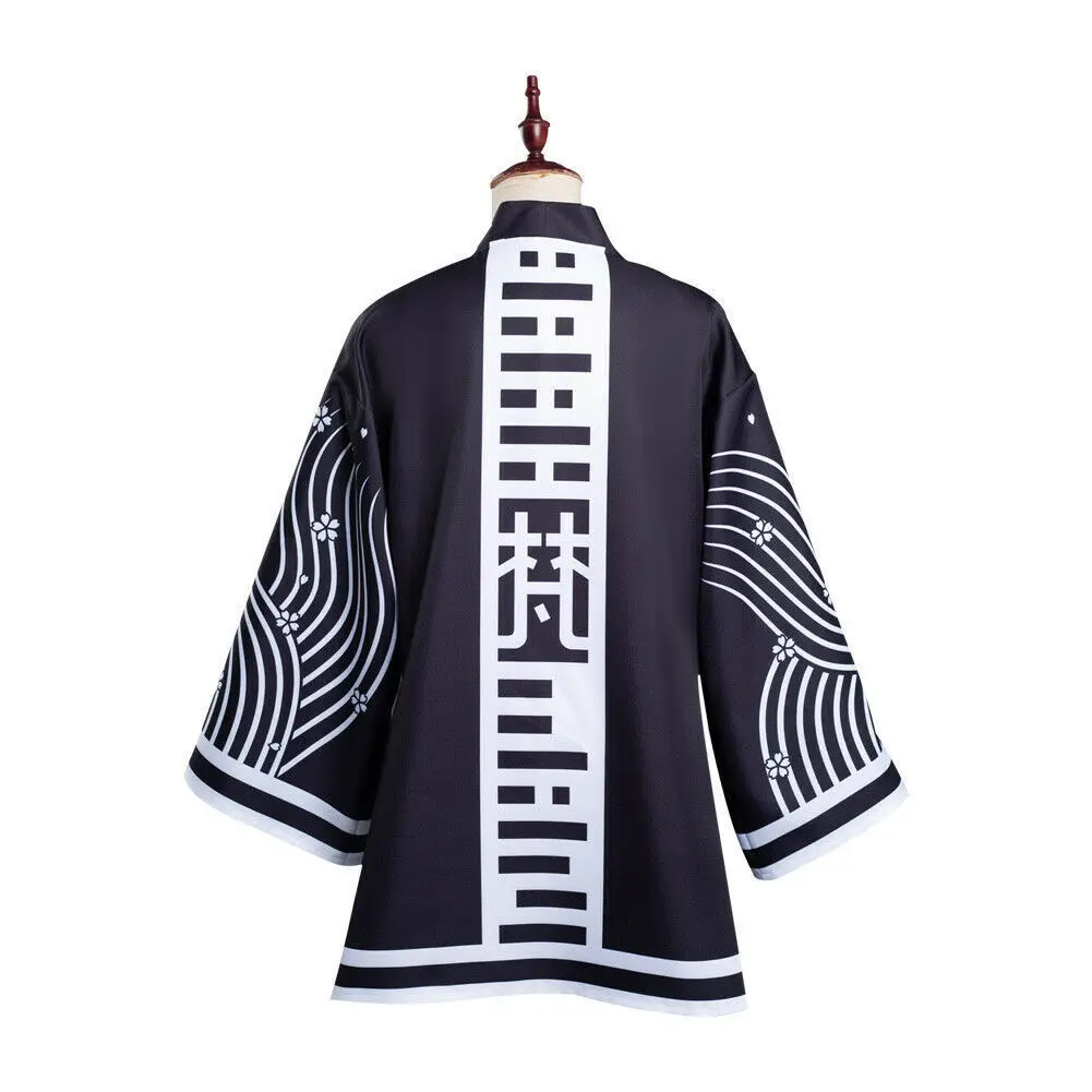 Anime Tokyo Revengers Senju Kawaragi Adult Cloak Cape Haori Outfits Halloween Carnival Suit Cosplay Costume