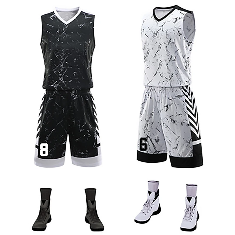 Custom Cheap Reversible Basketball Jerseys Sublimation With Numbers Team Blank Youth Reversible Uniforms Design Wholesale