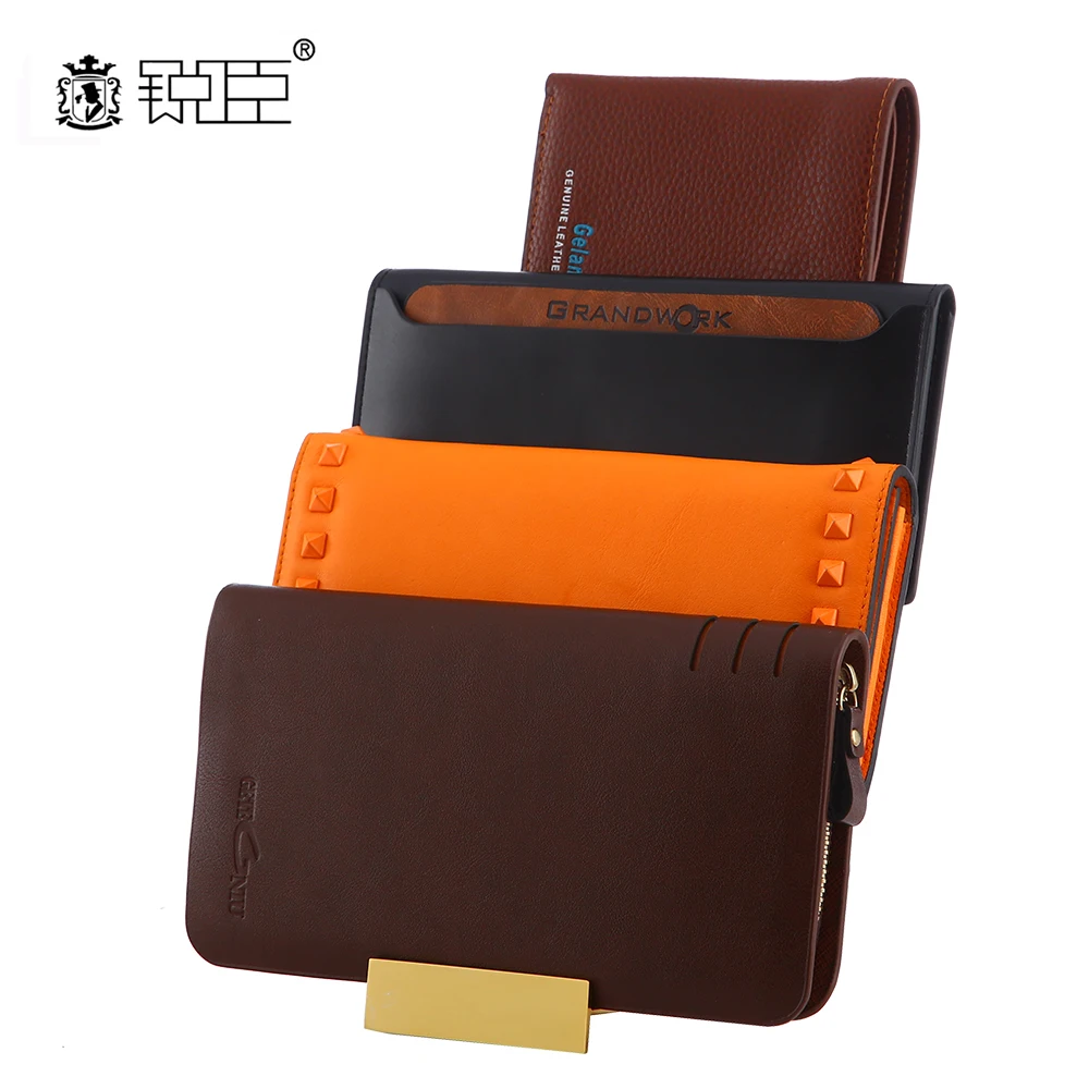 Bag Store 4 Tiers Gold Metal Countertop Table Leather Coin Purse Rack Wallet Display Stand Holder