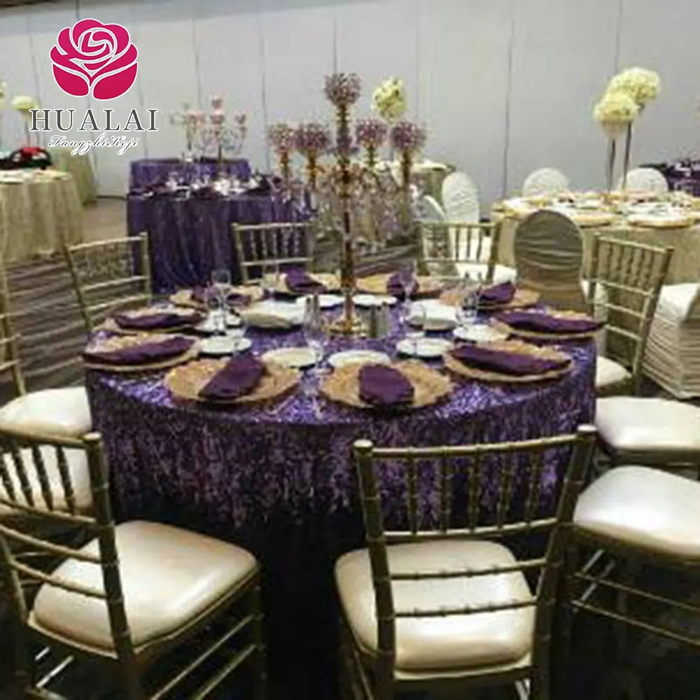 Gold silver white rose gold round glitter square custom rainbow flash tablecloth for event wedding and birthday party decorative