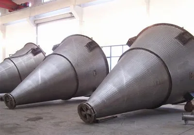 Conical twin screw mixer/vertical ribbon mixer/ food chemical powder and liquid mixing blender