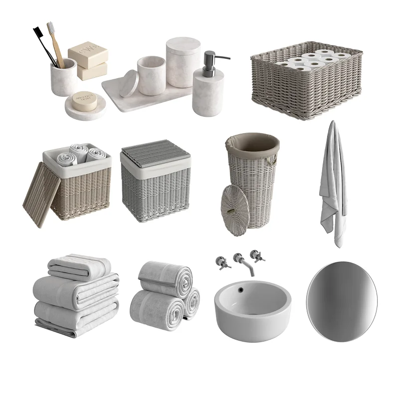 Hotel Equipment Guest Room Items Guestroom Supplies ABS Plastic Accessories Products Sets For Hotel Resort hotel supplies eco