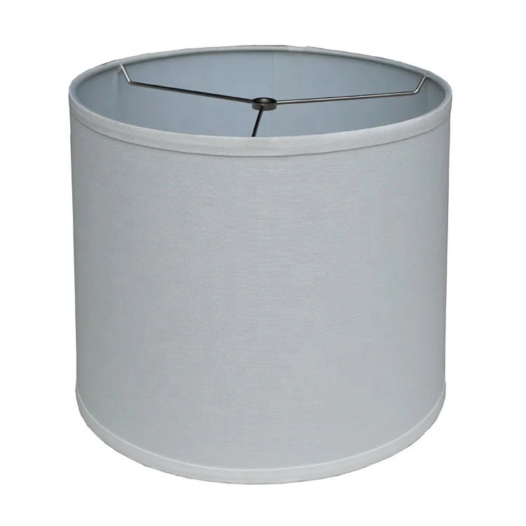 Cheap Fabric Linen Cylinder Shaped Modern Cylindrical Lamp Shades