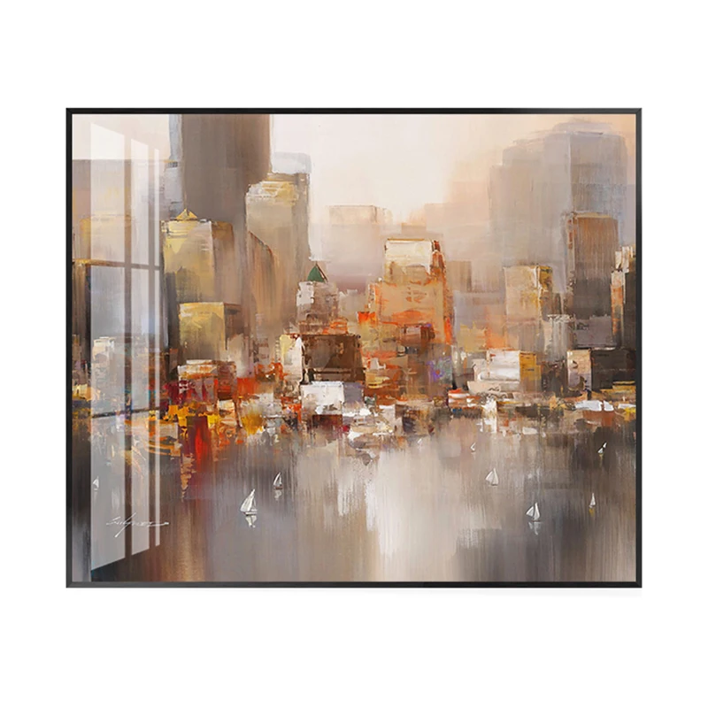 Decorative paintings Large Stock Wall Art Painting Nordic mural Decorative paintings abstract electric meter box