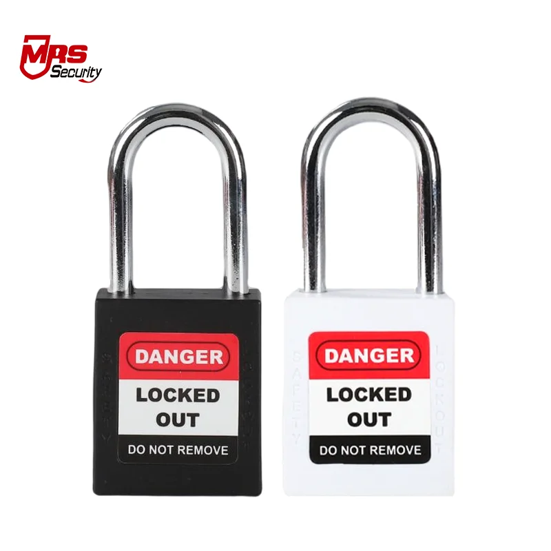 38mm Safety loto Padlocks Thin shackle security padlock lock stainless steel safety padlock