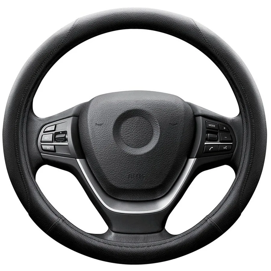 Чехол для руля Tesla, чехол универсального размера диаметром 38 см, 14 дюймов, 1/2-15 дюймов (37 см-39 см)