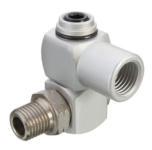 360 degree aluminum alloy swivel air tool hose PE PU  tube  compressor fittings quick plug connector